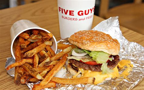 Five Guys Burgers & Fries Delivery – Online menu